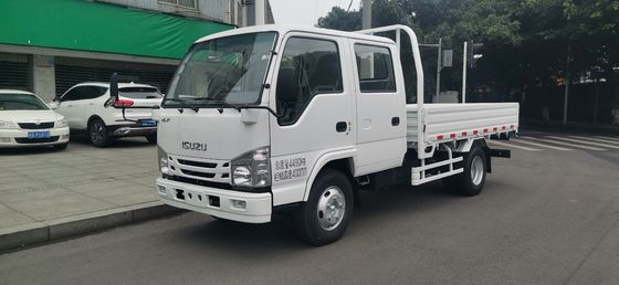 Двухрядный 5-местный грузовик Isuzu с задним приводом 4×2 дизельной механической коробкой передач