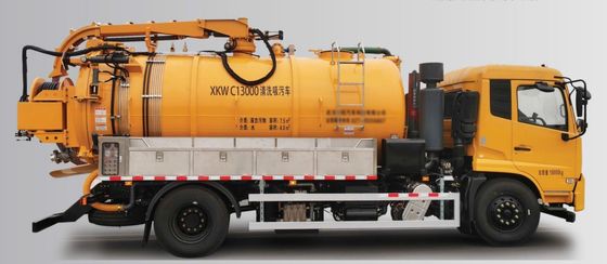 Мощный вакуумный очистительный грузовик C13000 для тяжелой очистки отходов